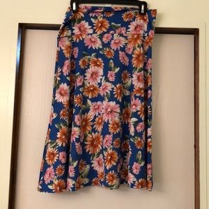 Floral LuLaRoe Azure